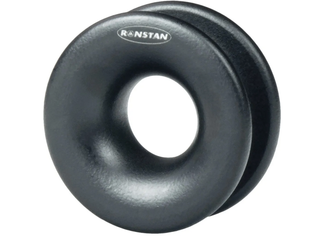Ronstan RopeGlide™ Ring, Black, Alloy, 11mm ID RF8090-11