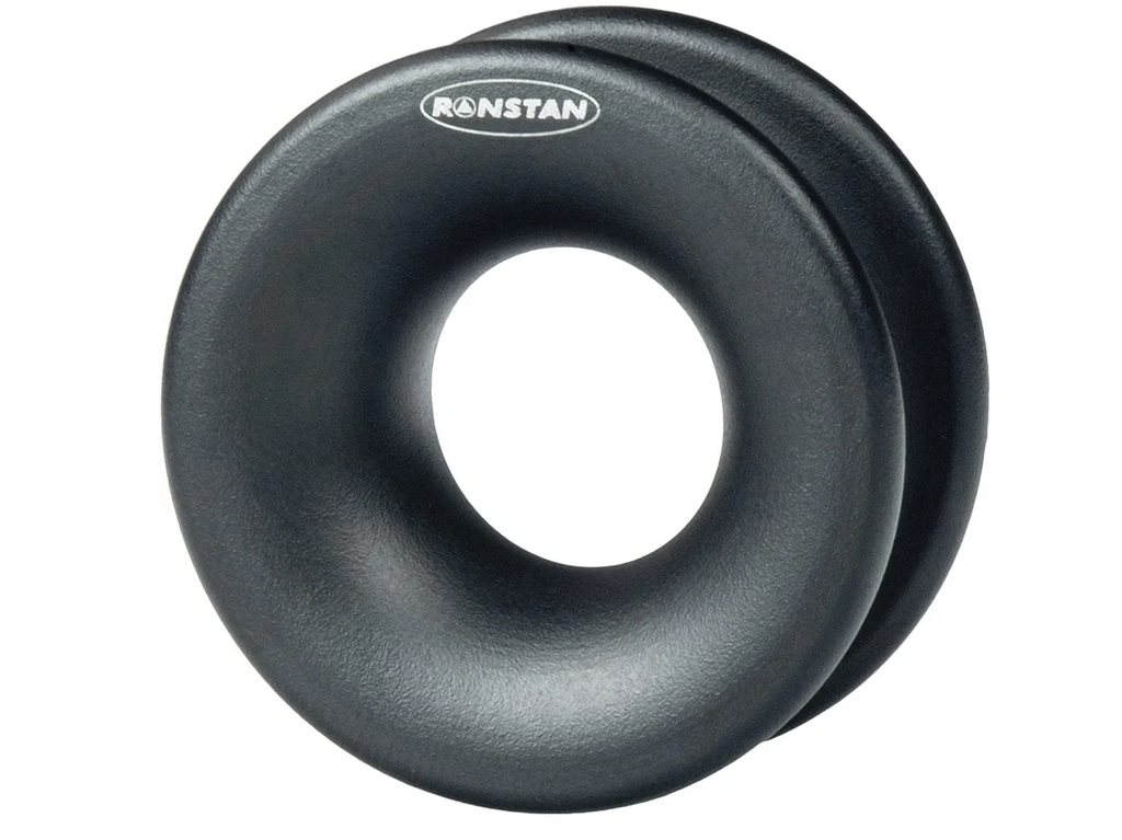 Ronstan RopeGlide™ Ring, Black, Alloy, 26mm ID RF8090-26