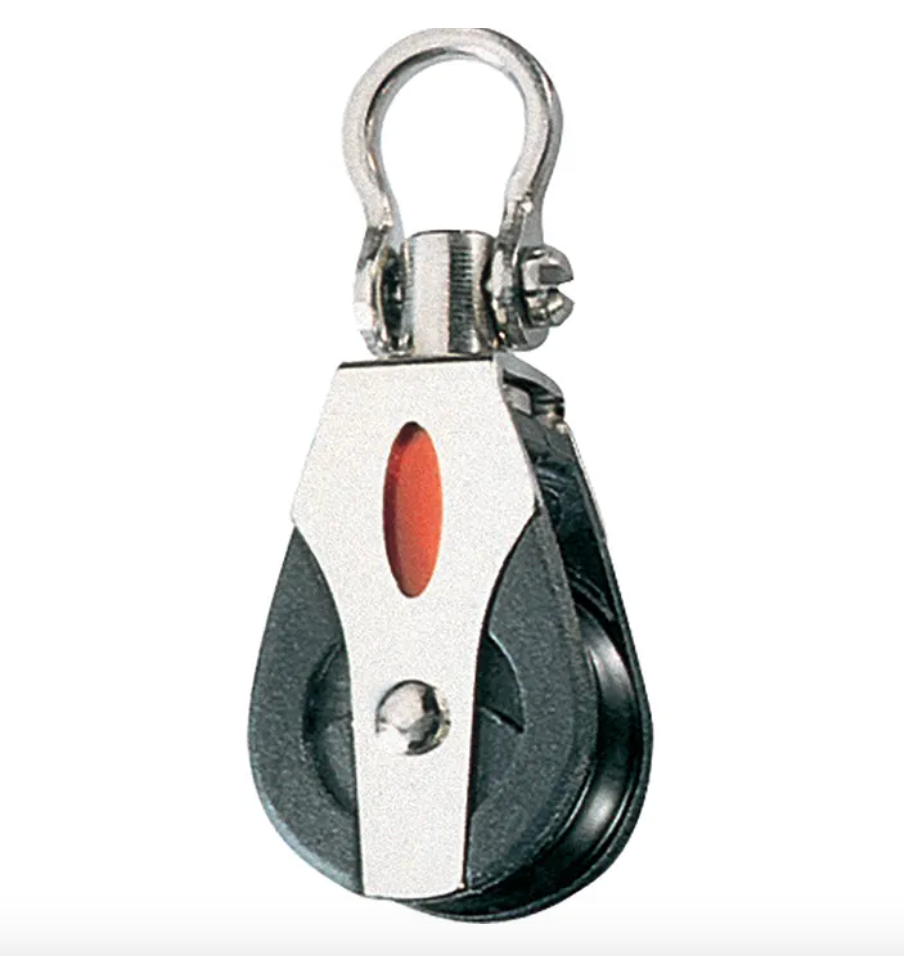 Ronstan Series 20mm Ball Bearing Block - Double - 2-Axis Shackle Head main image 0