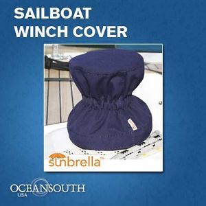 OCEANSOUTH SELF TAILING NAVY WINCH COVER - bosunsboat