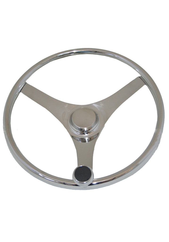 STAINLESS SPORTS WHEELS - WITH CONTROL KNOB - bosunsboat