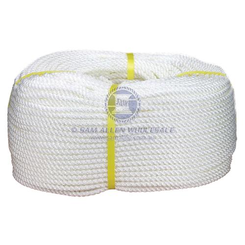 8MM X 250MTR 3 STR NYLON ROPE | Bosuns Locker