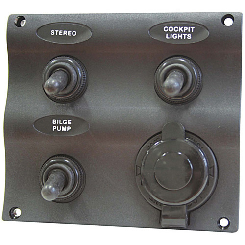 Switch Panel - Water Resistant - Wave Pat... | Bosuns Locker