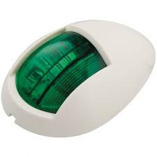 QLED LED NAVIGATION LAMP, STARBOARD, 12-24v