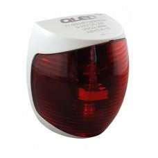 QLED LED Navigation Port Light - White housing 2NM
