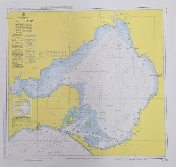 AUS Chart - AUS143 - Australian South Coast -Victoria - Port Phillip