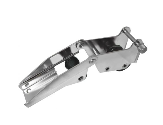 Bow Roller S/S Hinged Small