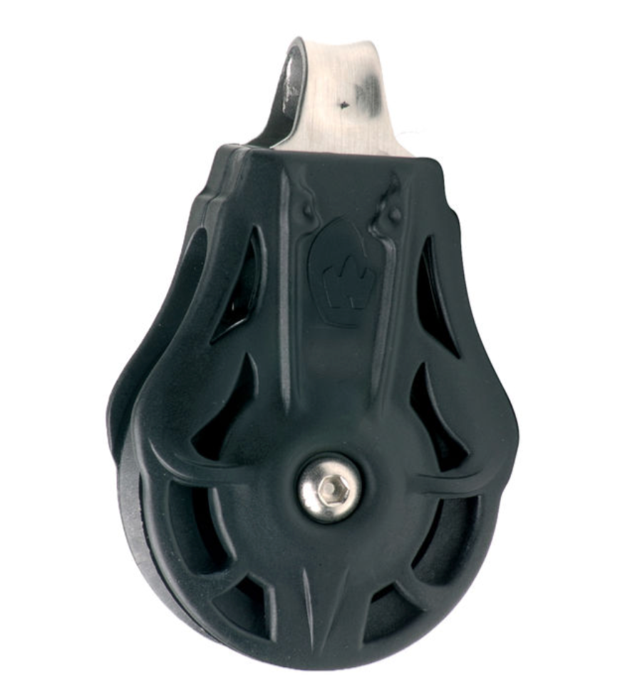 Wichard Single plain bearing block - Sheave 45 - Fixed eye