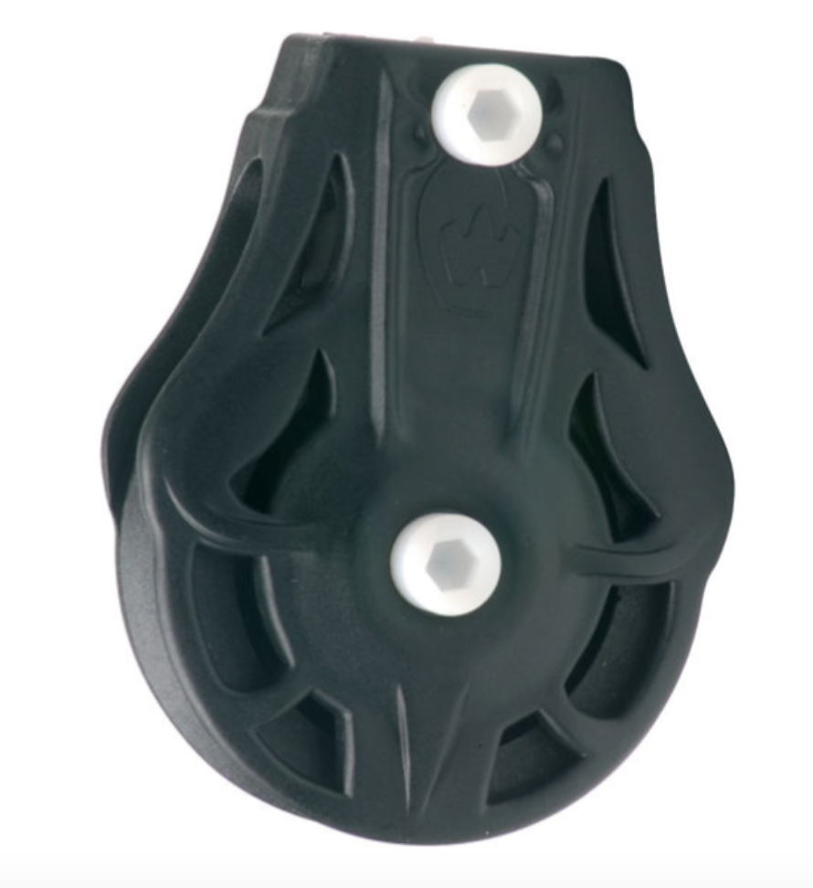 Wichard Single plain bearing block - Sheave 45 - Cheek block M6