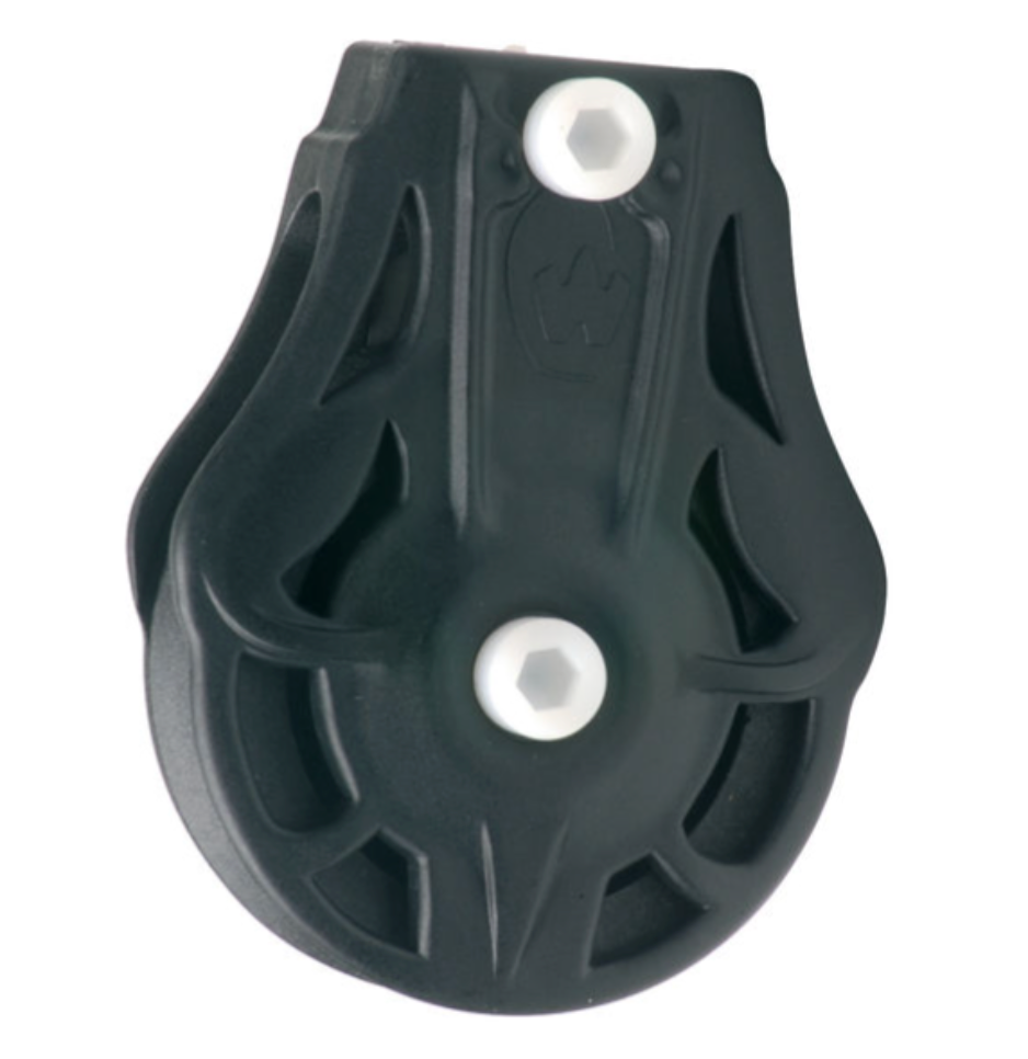 Wichard Single plain bearing block - Sheave 55 - Cheek block M6