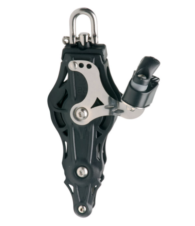 Wichard Fiddle plain bearing block - Sheave 55 - Swivel head becket & cam