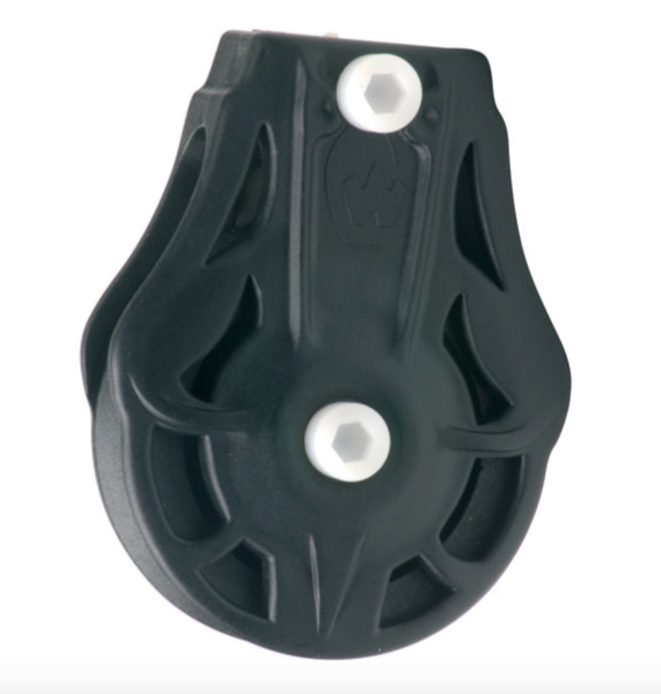 Wichard Single plain bearing block - Sheave 70 - Cheek block - M8