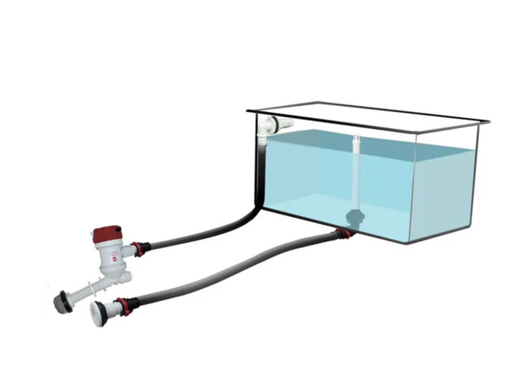 RWB "Rule" live bait tank kit