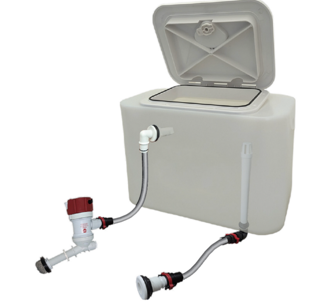 RWB deluxe Live Bait Tank Kit