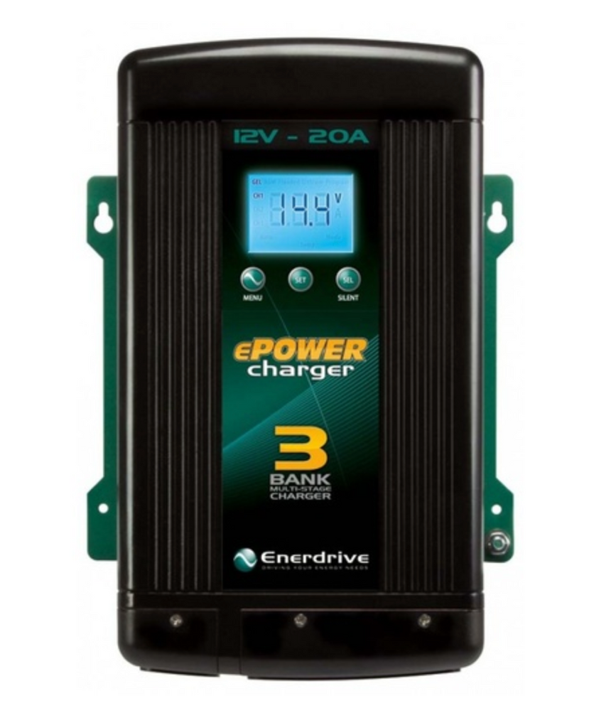 Enderdrive ePOWER 20amp/12v Smart Battery Charger 240V AC - EN31220