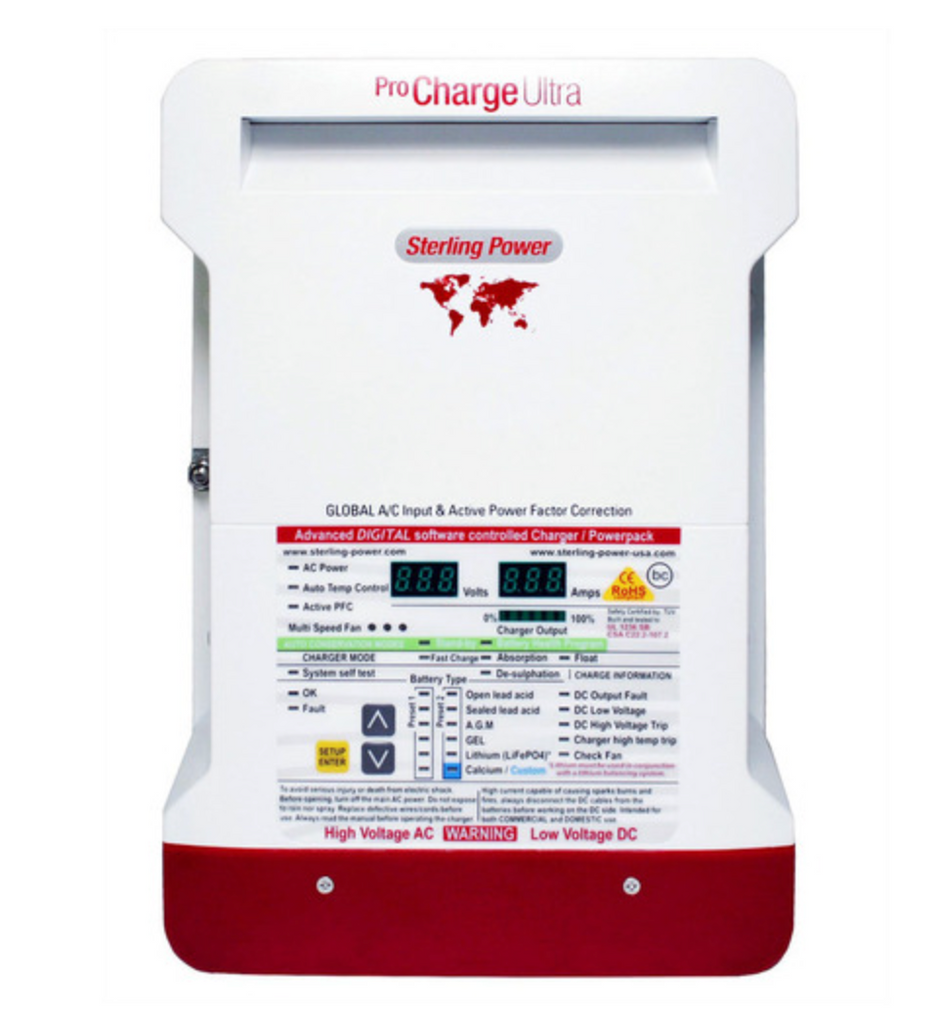 Sterling ProCharge Ultra 36 Volt / 20 Amp / 3 Out Worldwide Marine Battery Charger