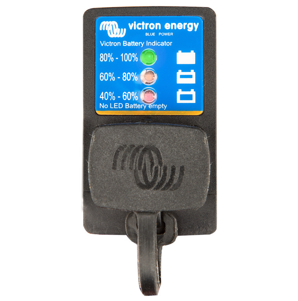 Victron Battery Indicator Panel (M8 eyelet connector / 30A ATO fuse) for Blue Smart IP65 Chargers
