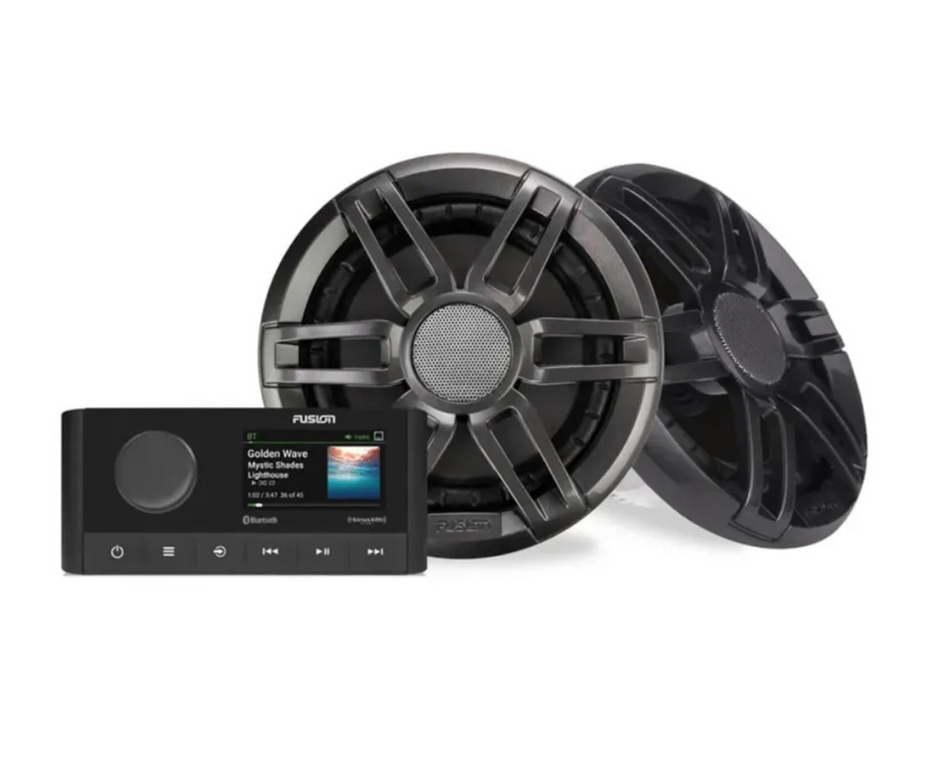 Fusion Stereo and Speaker Kits, MS-RA210 and XS Sports Speaker Kit - Black