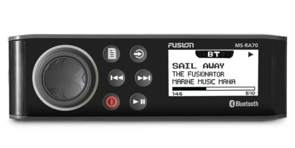 Fusion RA70 Series Marine Stereos, MS-RA70 Marine Stereo with Bluetooth