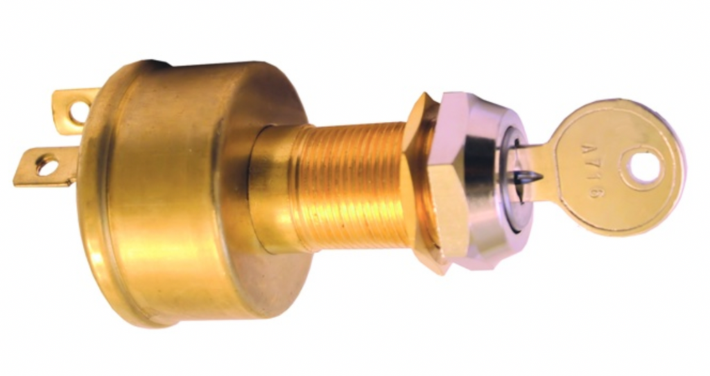 Switch -Ignition Brass12v