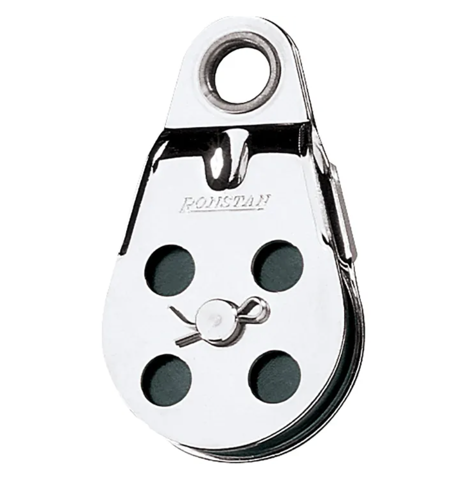 Ronstan Wire Rope Block, Ferrule Eye RF104 | Bosuns Locker