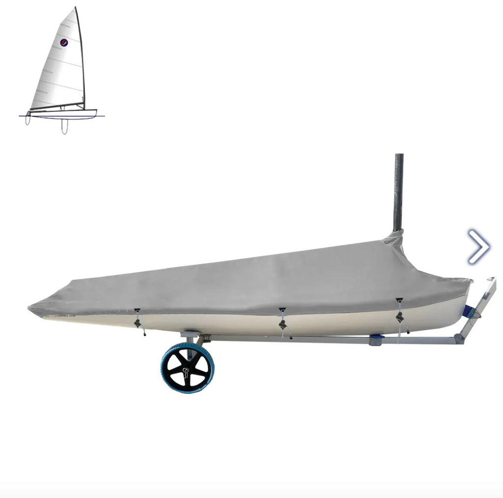 OCEANSOUTH EUROPE SAILING DINGHY DECK COVER WITH MAST
