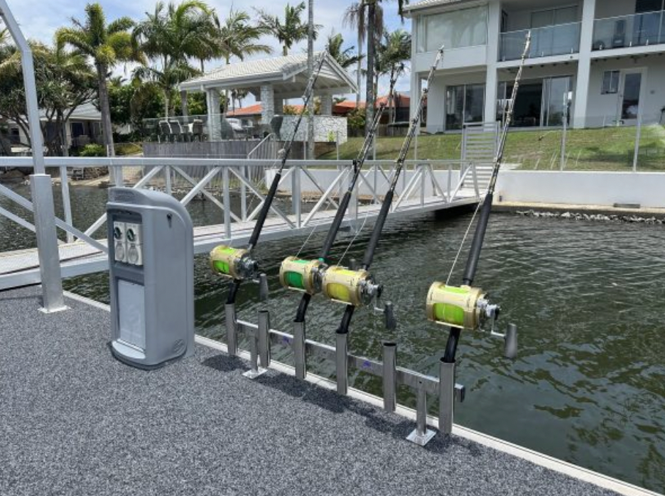 Reelax 6-Way Heavy Tackle Rod Rack – Pont... | Bosuns Locker