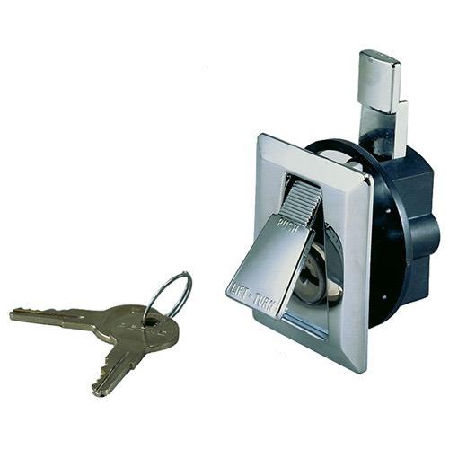 Perko Flush Latch Set 12-19mm Door Thickness