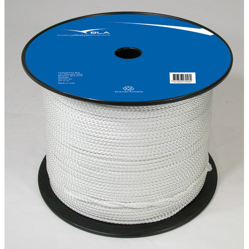 Plaid Rope Rope - Plaited Polyester - Natural | Bosuns Locker