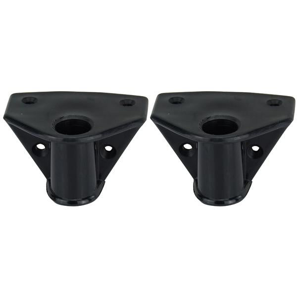 Allen Rowlock Socket 70mm Black Nylon Side Mount Rowlock Socket | Bosuns Locker