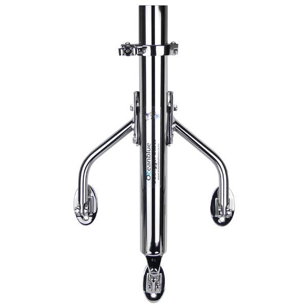 Oceanblue Stainless Steel Outrigger Base Wishbone suits 41mm Poles - Sold as Pair