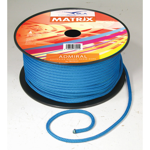 Matrix Double Braid Rope - Admiral - Soli... | Bosuns Locker