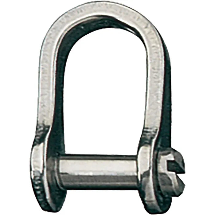 Ronstan D Shackle, 3/16" Slotted Pin RF150
