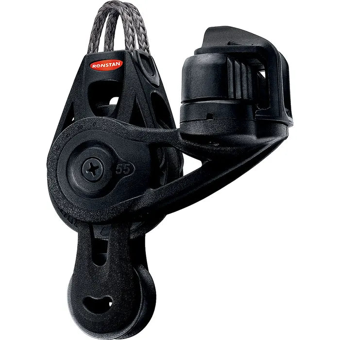 Ronstan Series 55 Orbit Block™, Fiddle with Cam Cleat and Link Head RF55521