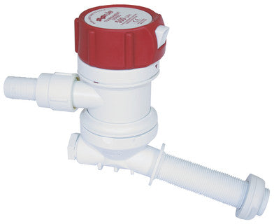 RULE TOURNAMENT 400 DUAL PORT LIVEWELL PUMPS - ANGLED INLET