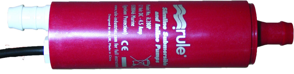 Rule 12v IL280P Amazon Inline Deluxe Pump 18lpm