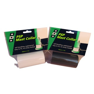 Mast Collar Black/White 100mm x 1.5meter