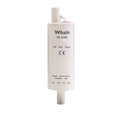 Whale in line Electric Pumps for Water or Diesel 12V or 24 V