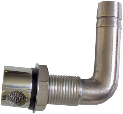 90 Degress Fuel Tank Breathers - Stainless - bosunsboat