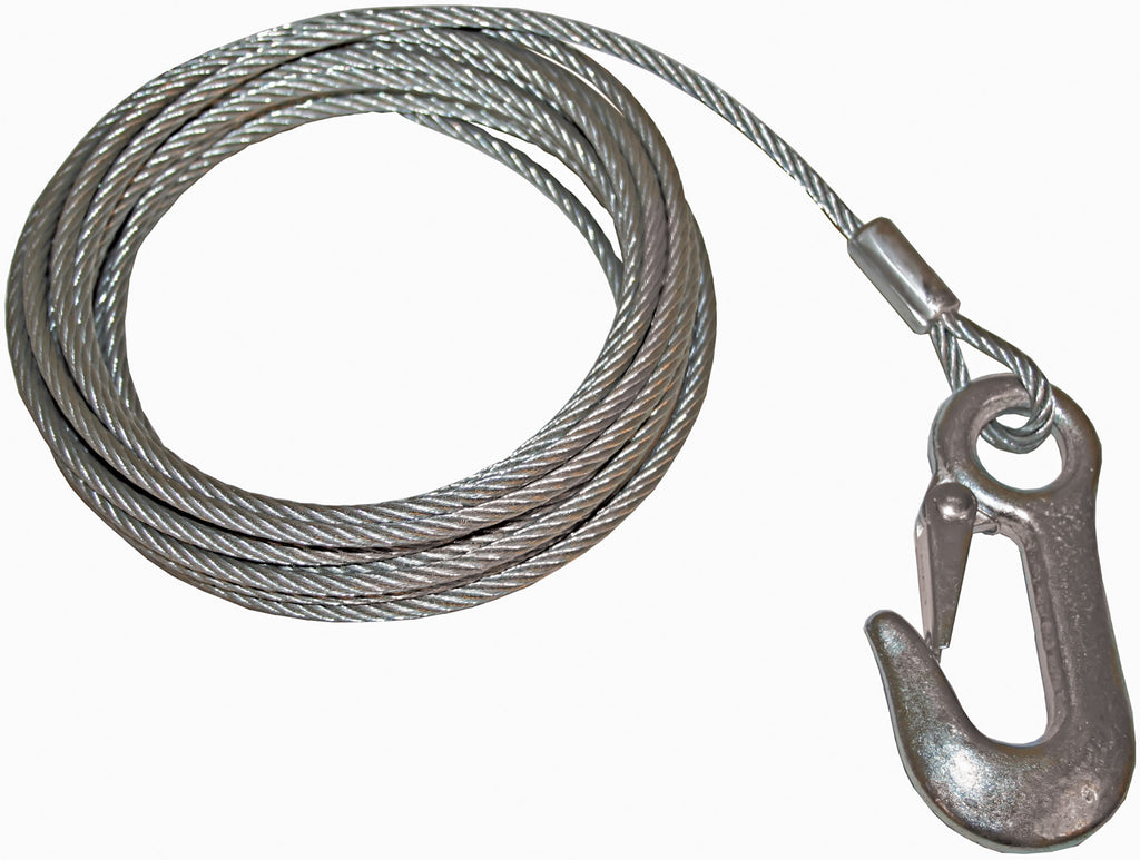 Trailer Winch Wires with Snap Hook