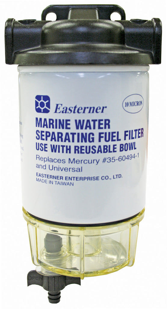 Water Separating Fuel Filter with Clear Bowl/Drain - bosunsboat