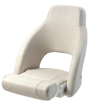 VETUS ADMIRAL sports helm seat with Flip-up squab