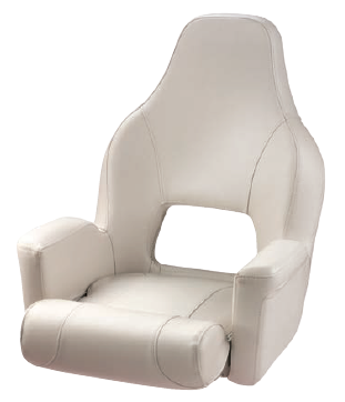 VETUS MAJOR helm seat with Flip-up squab