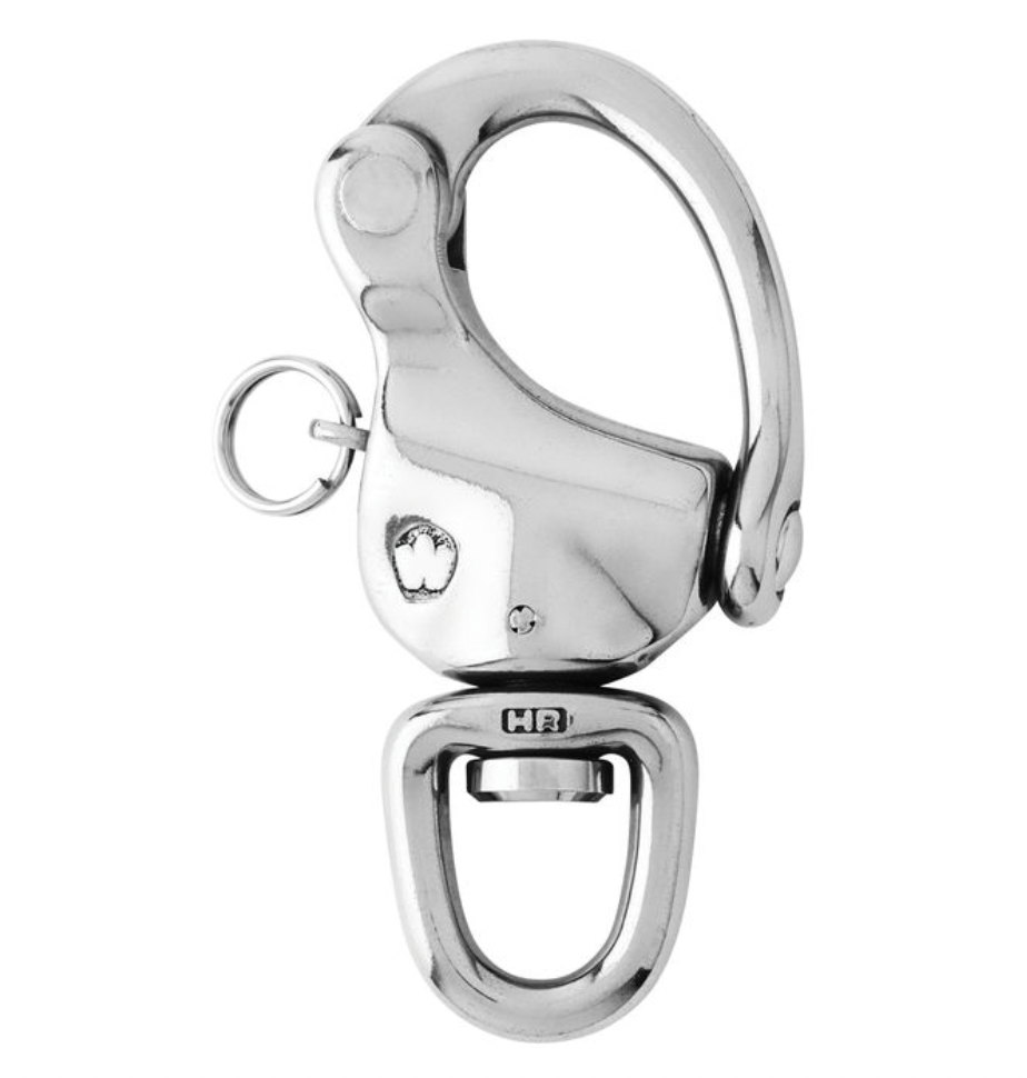 Wichard HR snap shackle - With swivel eye - Length: 70 mm