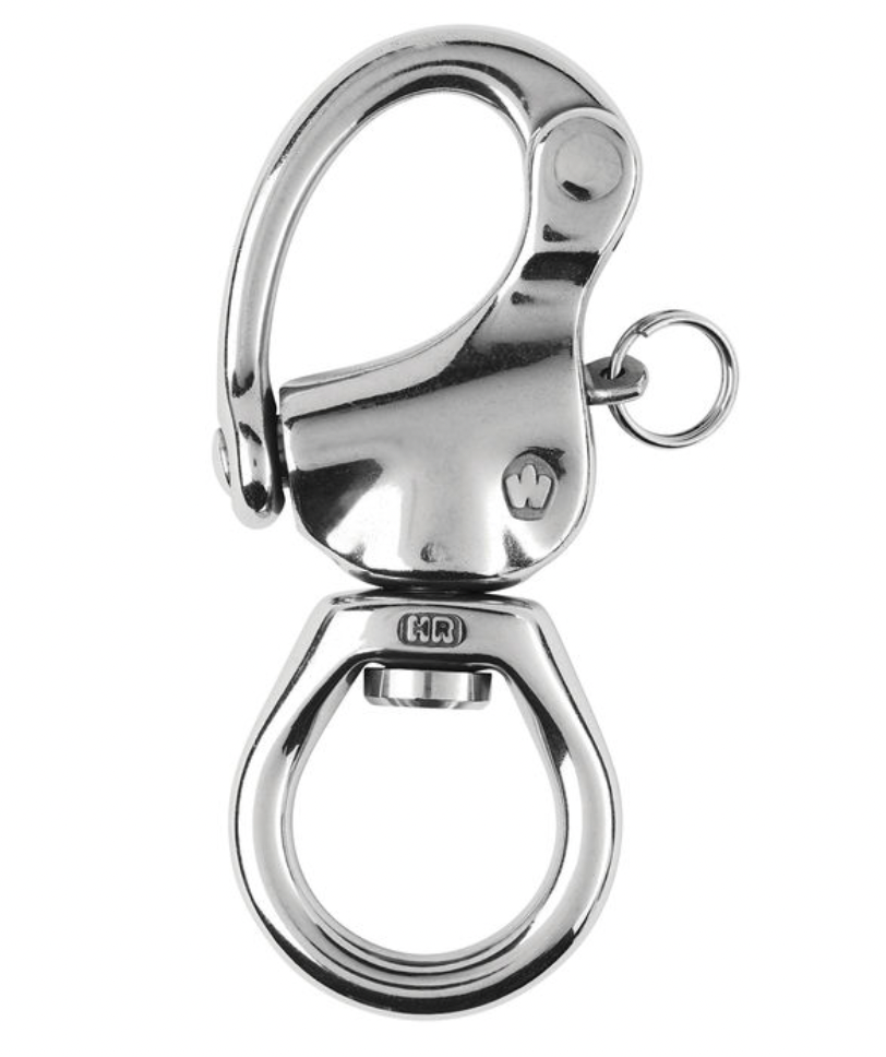 Wichard HR snap shackle - Large bail - Length: 80 mm