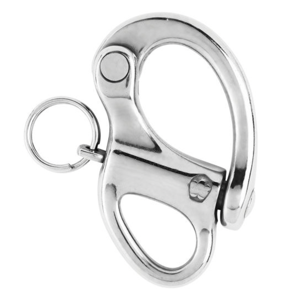 Wichard Snap shackle - With fixed eye - Length: 35 mm