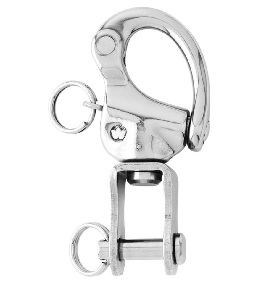 Wichard HR snap shackle - With clevis pin swivel - 3 sizes