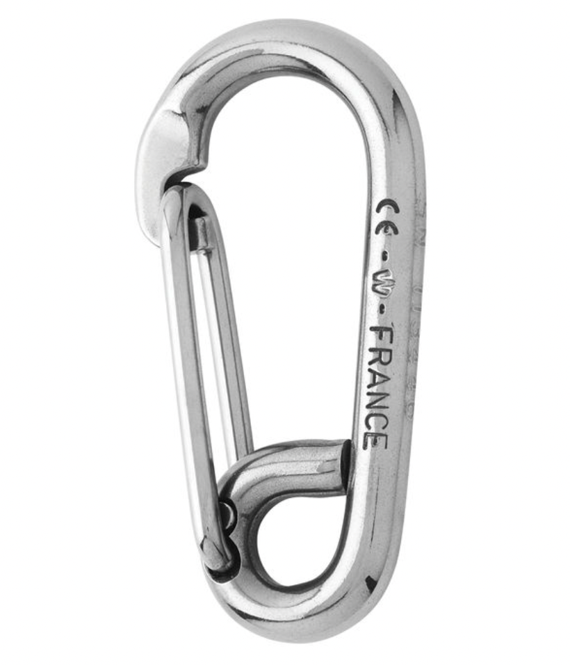 Wichard Symmetric carbin hook - Length: 60 mm