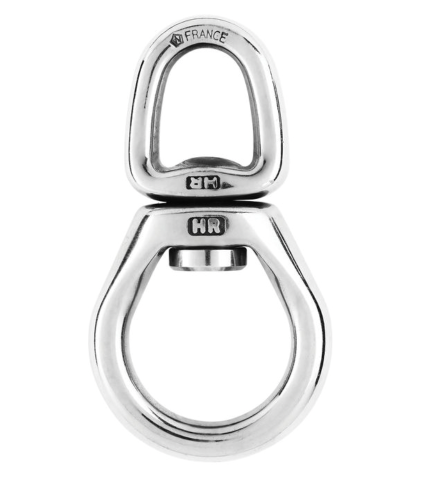 Wichard Swivel - With large bail - Length: 80 mm