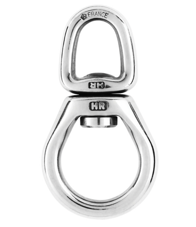 Wichard Swivel - With large bail - With ball bearings- Lenght: 80 mm